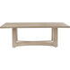 Arezza 90.5 X 47.25 inch Light Wash Dining Table